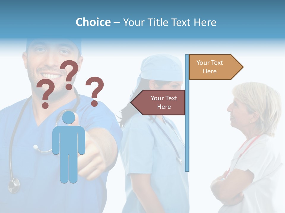 Profession Giving Attitude PowerPoint Template