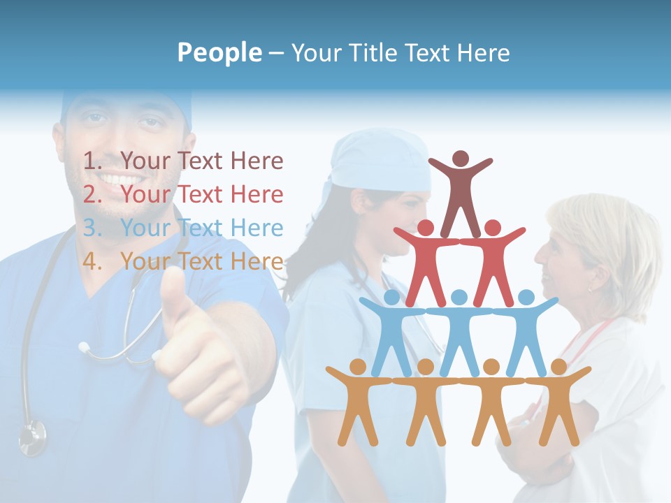 Profession Giving Attitude PowerPoint Template