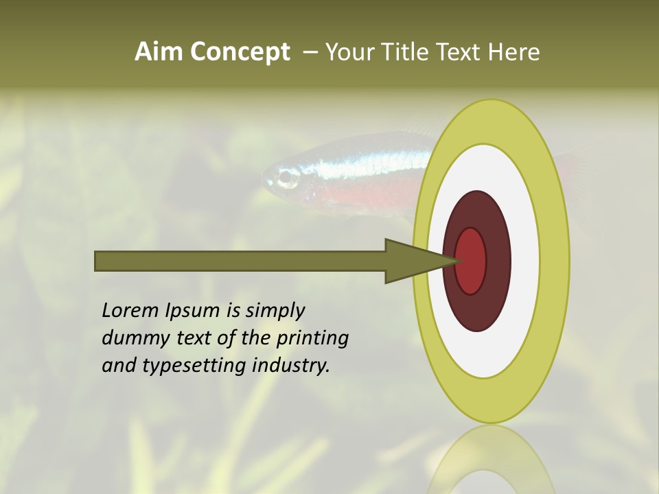 Water Freshwater Tropical PowerPoint Template