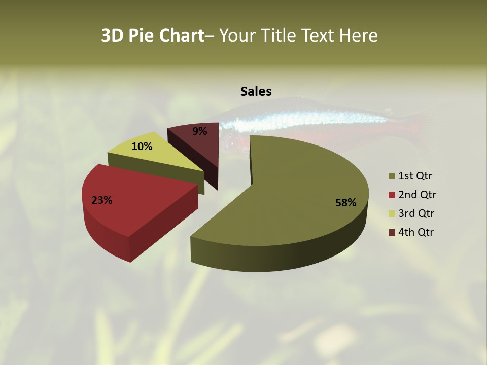 Water Freshwater Tropical PowerPoint Template