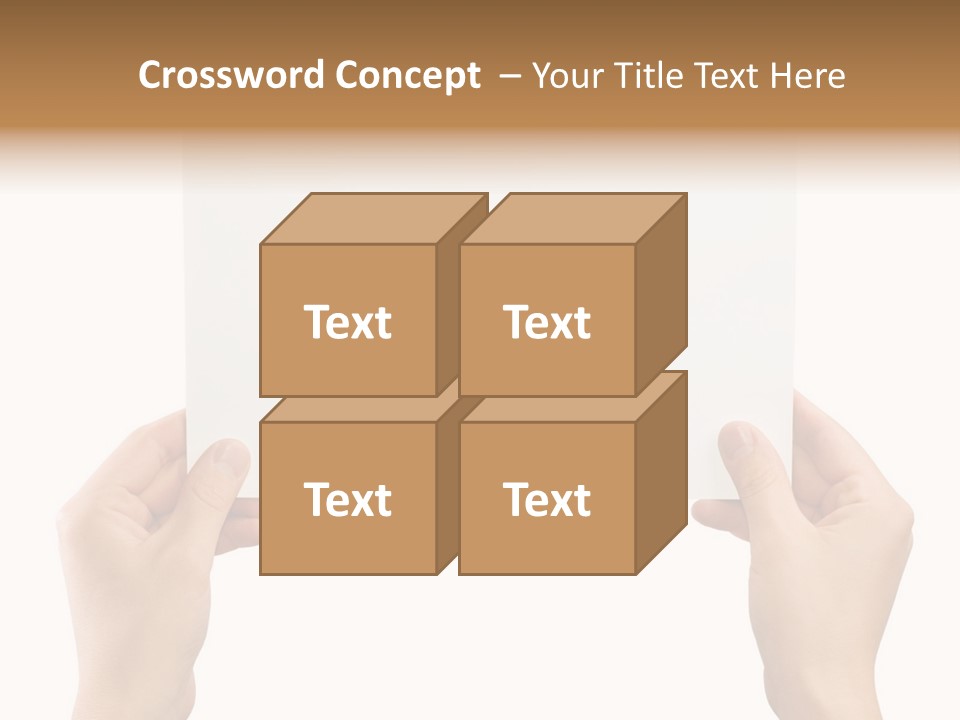 Memo Finger Note PowerPoint Template