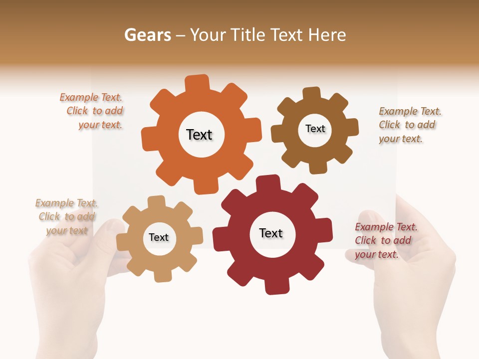 Memo Finger Note PowerPoint Template