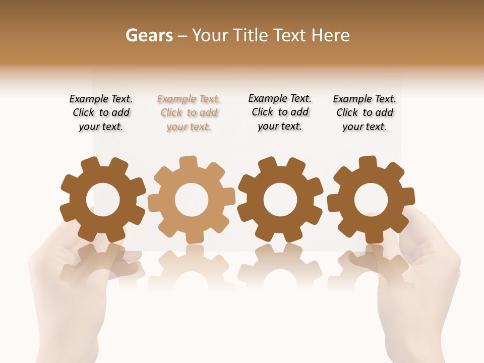 Memo Finger Note PowerPoint Template