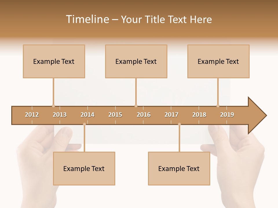 Memo Finger Note PowerPoint Template