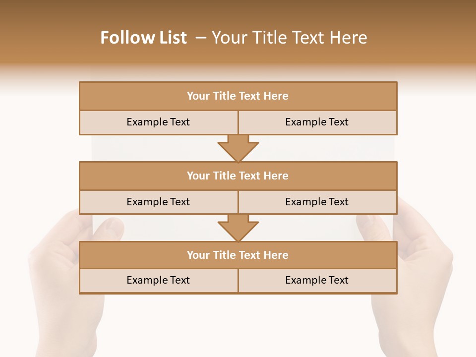 Memo Finger Note PowerPoint Template