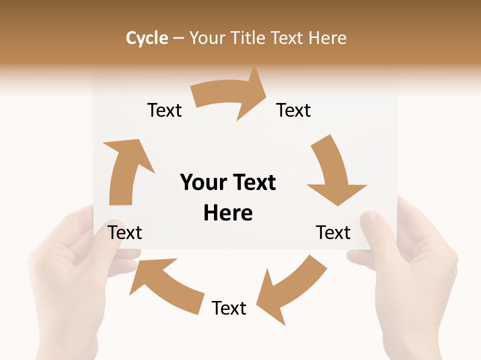 Memo Finger Note PowerPoint Template