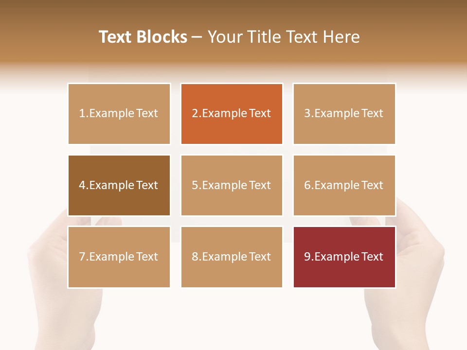 Memo Finger Note PowerPoint Template