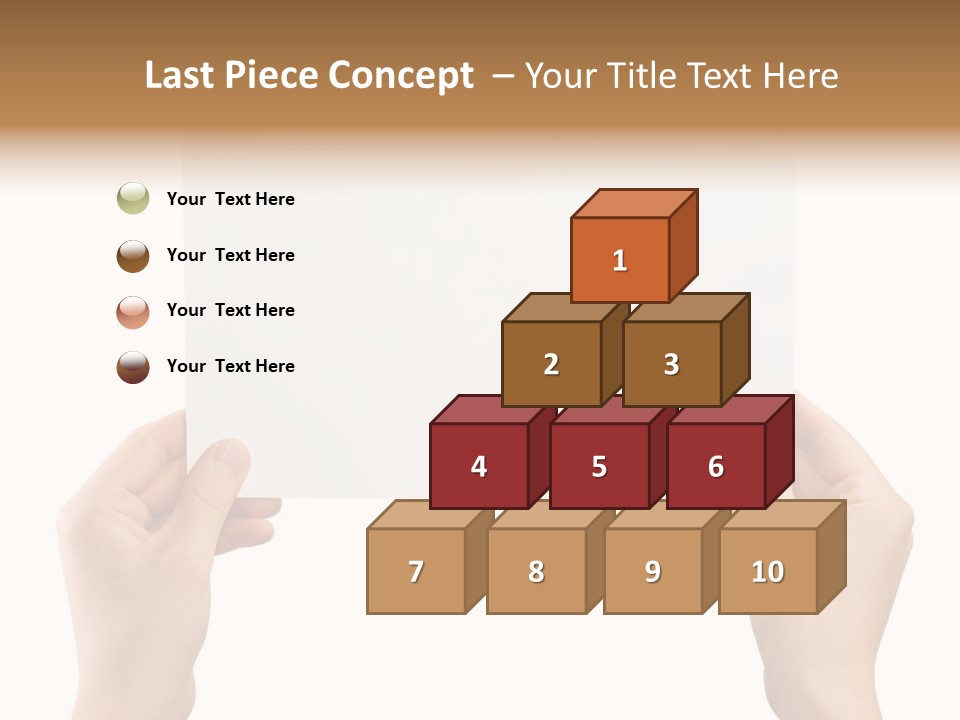 Memo Finger Note PowerPoint Template