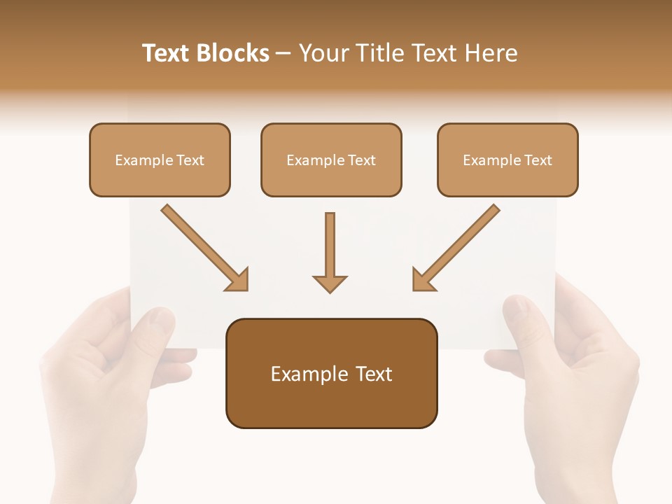Memo Finger Note PowerPoint Template