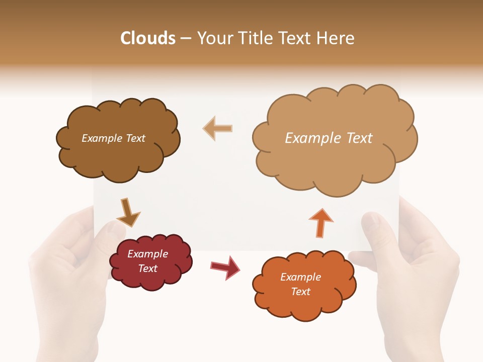 Memo Finger Note PowerPoint Template