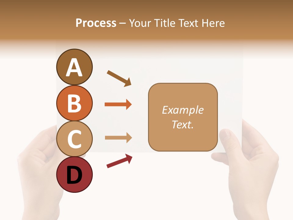 Memo Finger Note PowerPoint Template