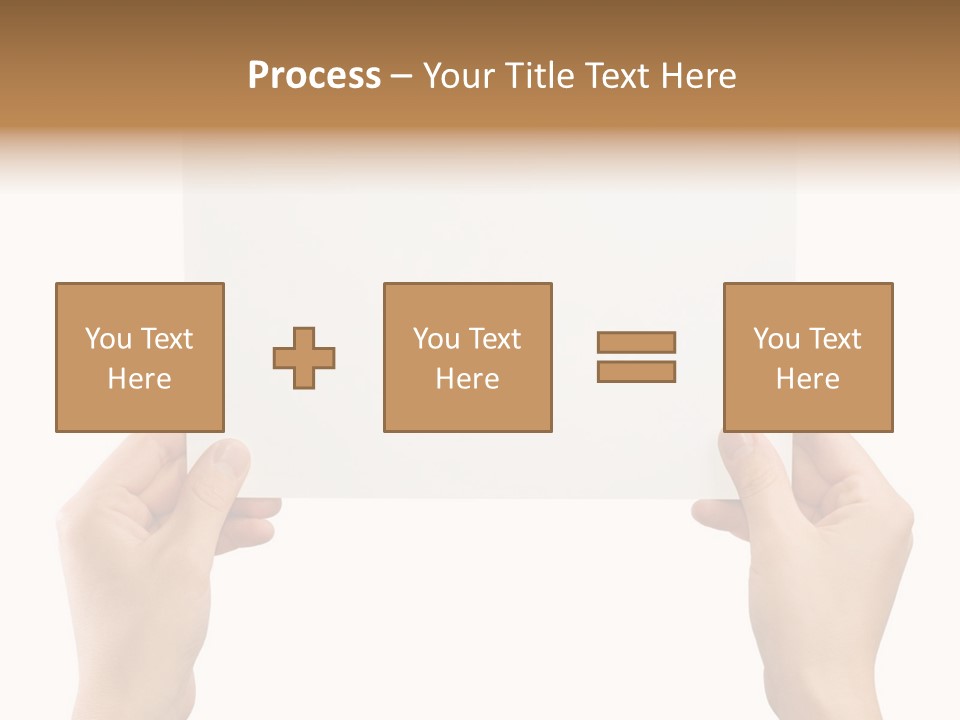 Memo Finger Note PowerPoint Template