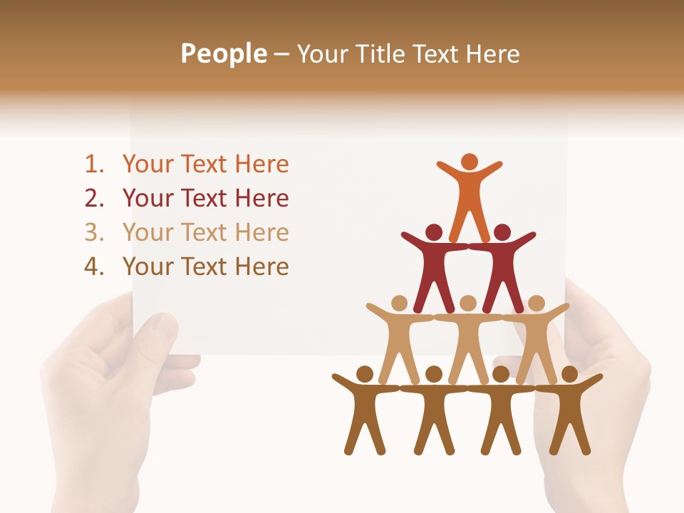 Memo Finger Note PowerPoint Template