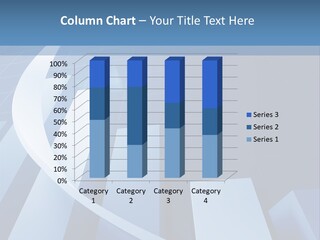 Blue Marketing Isolated PowerPoint Template