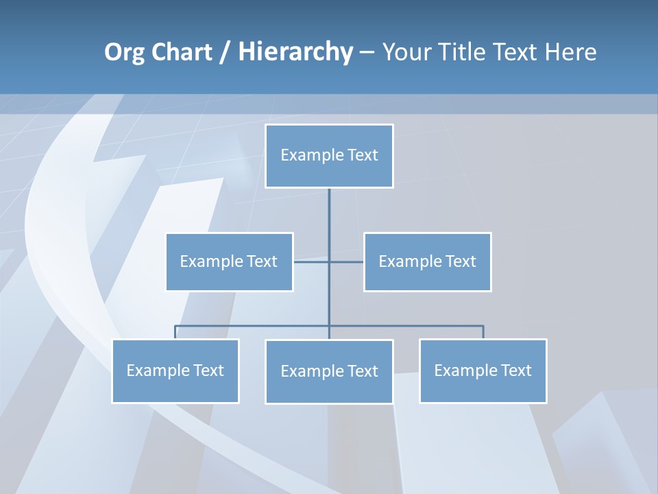 Blue Marketing Isolated PowerPoint Template