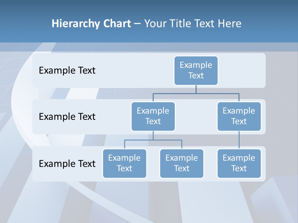 Blue Marketing Isolated PowerPoint Template