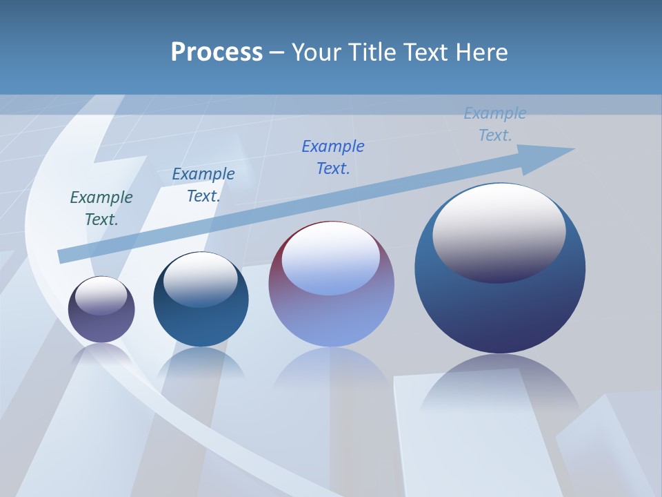 Blue Marketing Isolated PowerPoint Template