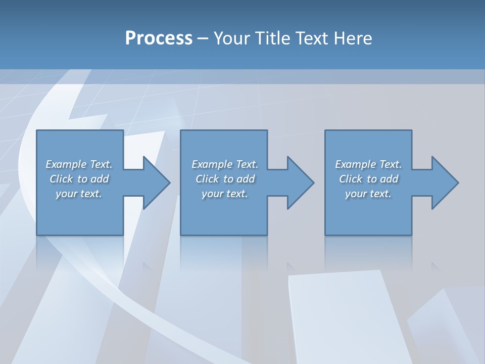 Blue Marketing Isolated PowerPoint Template