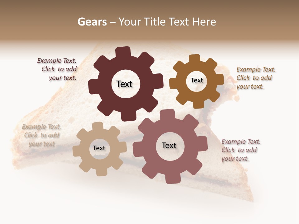 Jelly Lunch Jar PowerPoint Template