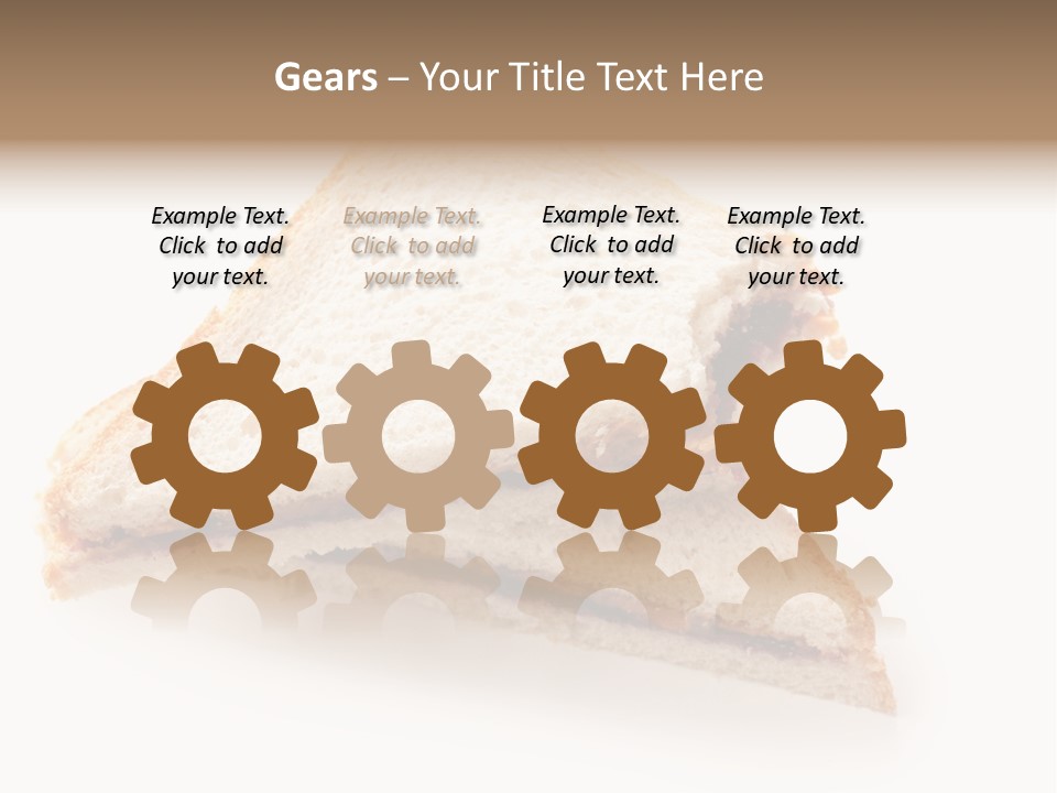 Jelly Lunch Jar PowerPoint Template