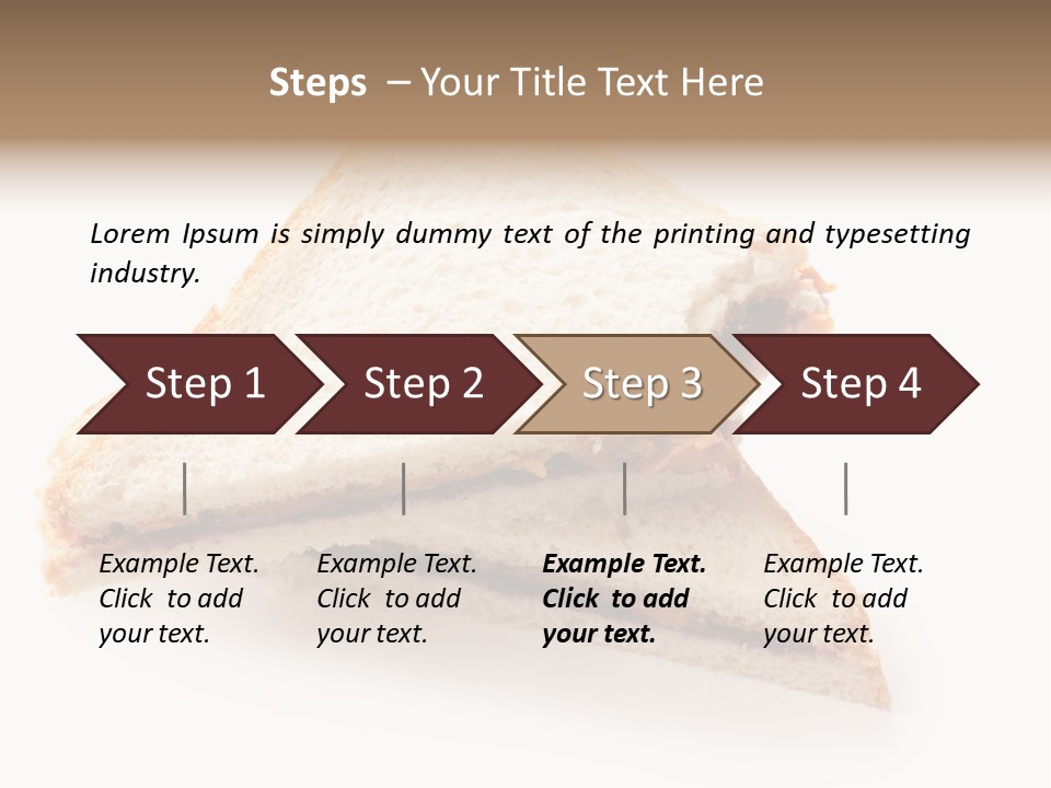 Jelly Lunch Jar PowerPoint Template