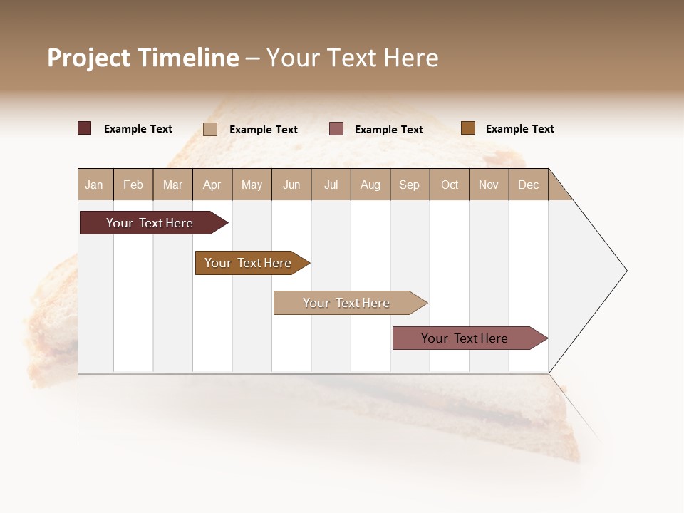 Jelly Lunch Jar PowerPoint Template
