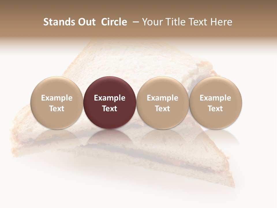 Jelly Lunch Jar PowerPoint Template