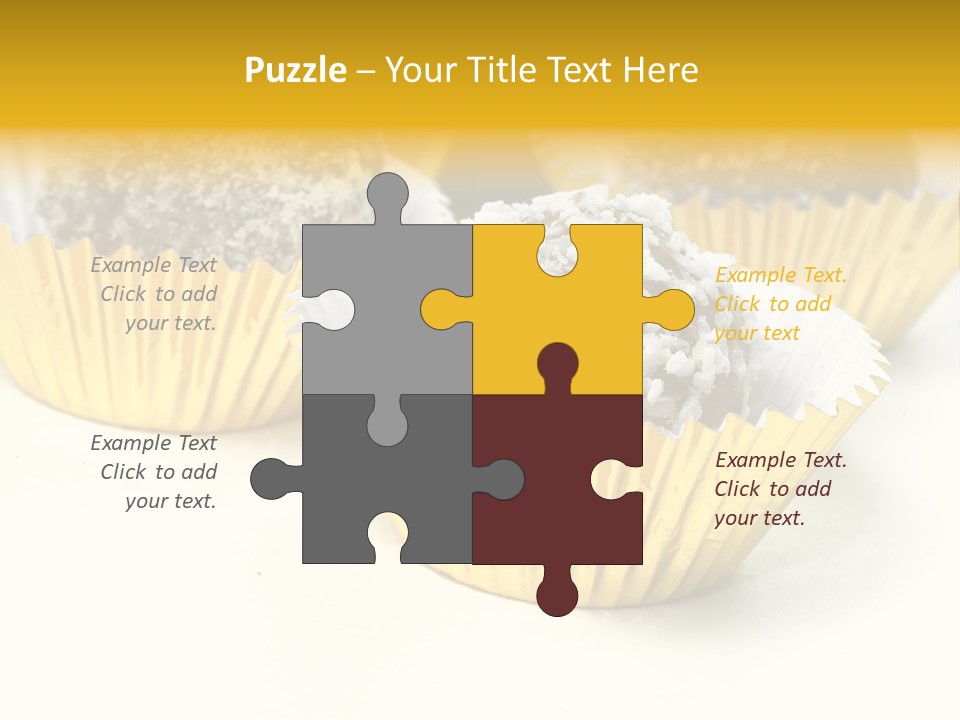 Food Candy Homemade PowerPoint Template