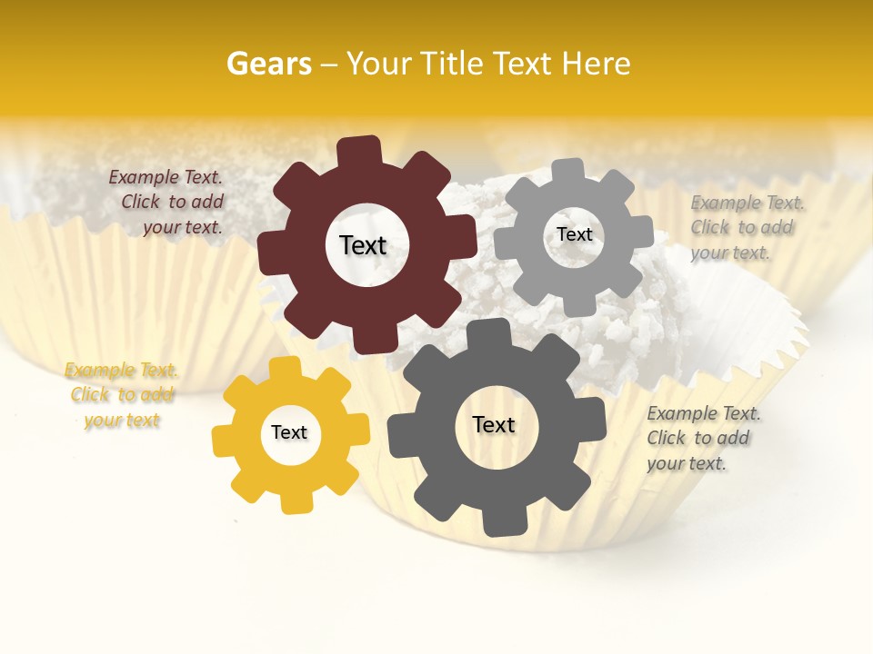 Food Candy Homemade PowerPoint Template