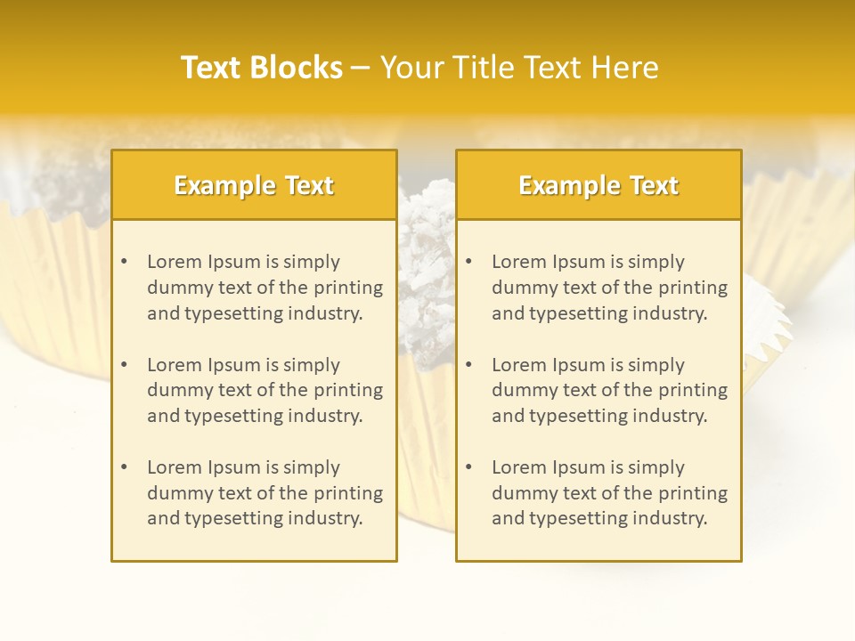 Food Candy Homemade PowerPoint Template