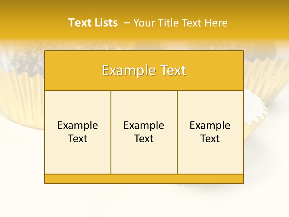 Food Candy Homemade PowerPoint Template