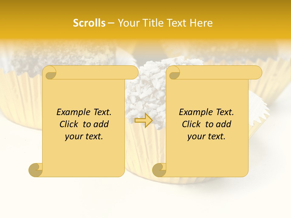 Food Candy Homemade PowerPoint Template