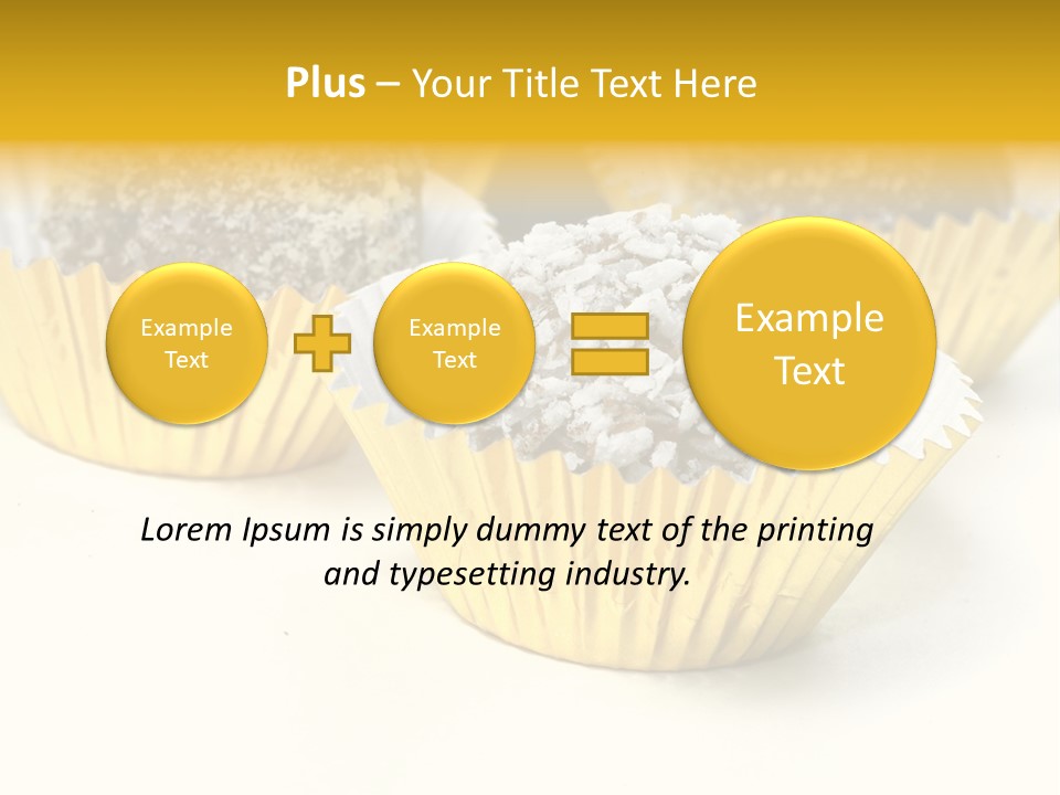 Food Candy Homemade PowerPoint Template