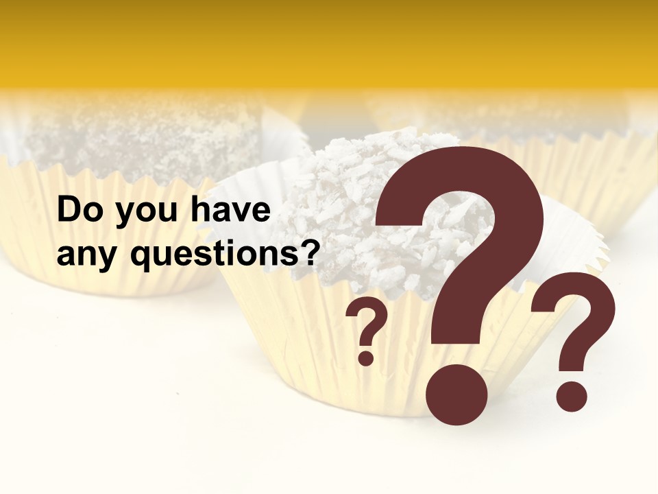 Food Candy Homemade PowerPoint Template