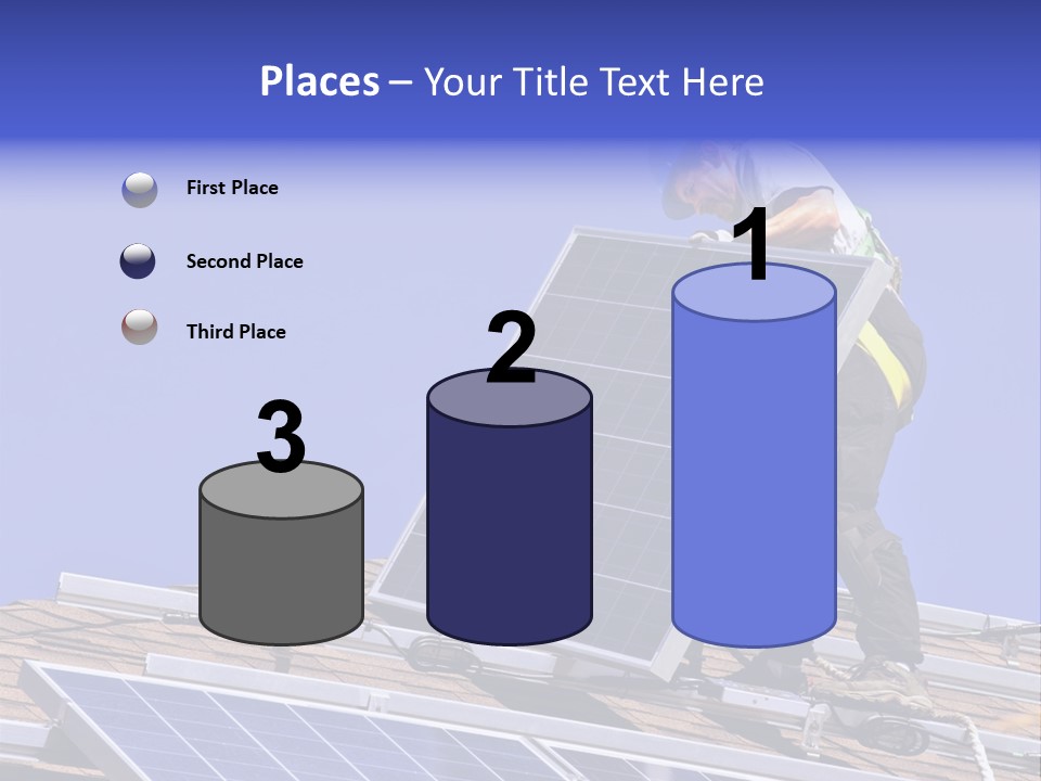 Green Cells Electricity PowerPoint Template