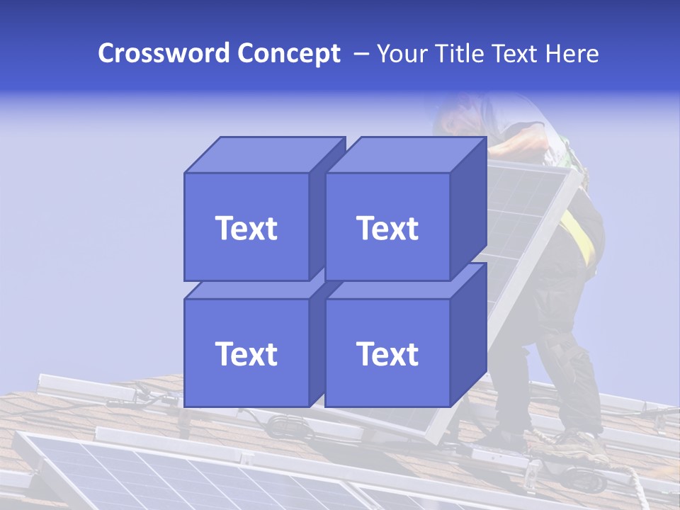 Green Cells Electricity PowerPoint Template