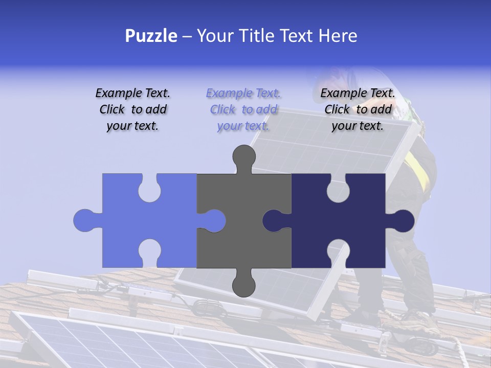 Green Cells Electricity PowerPoint Template