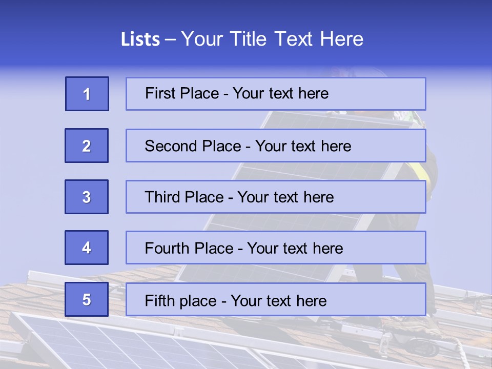 Green Cells Electricity PowerPoint Template