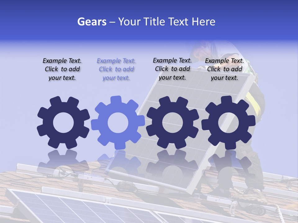 Green Cells Electricity PowerPoint Template