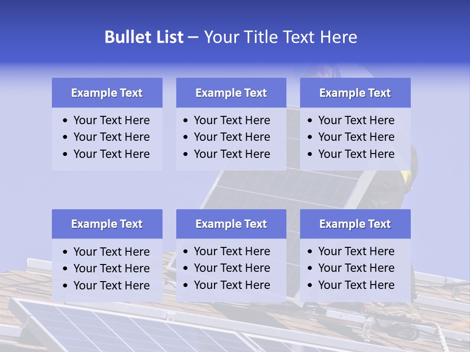 Green Cells Electricity PowerPoint Template