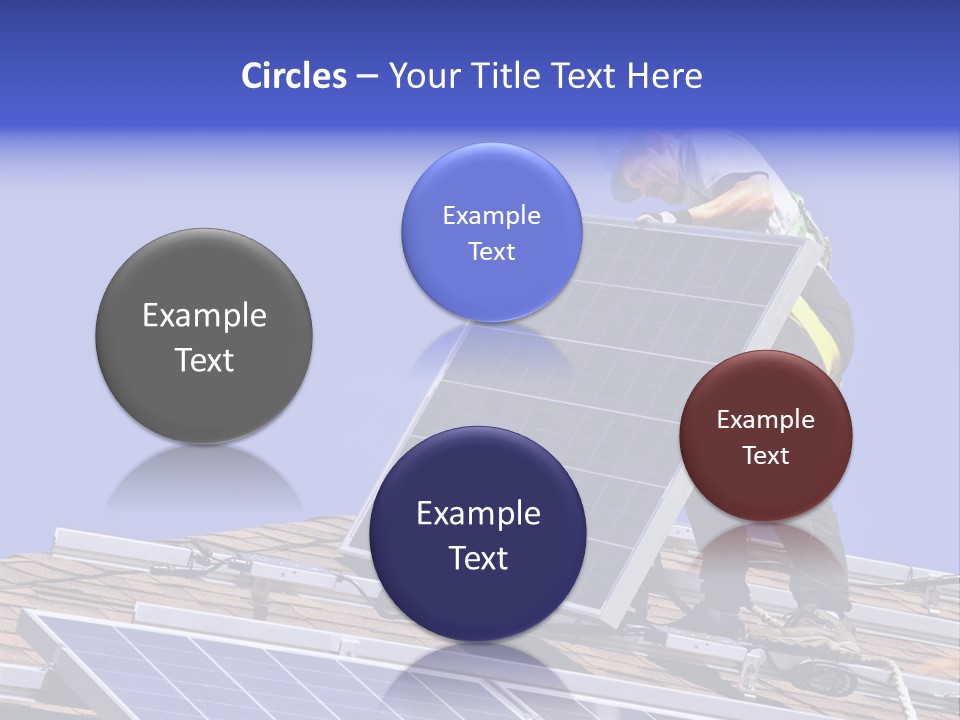 Green Cells Electricity PowerPoint Template