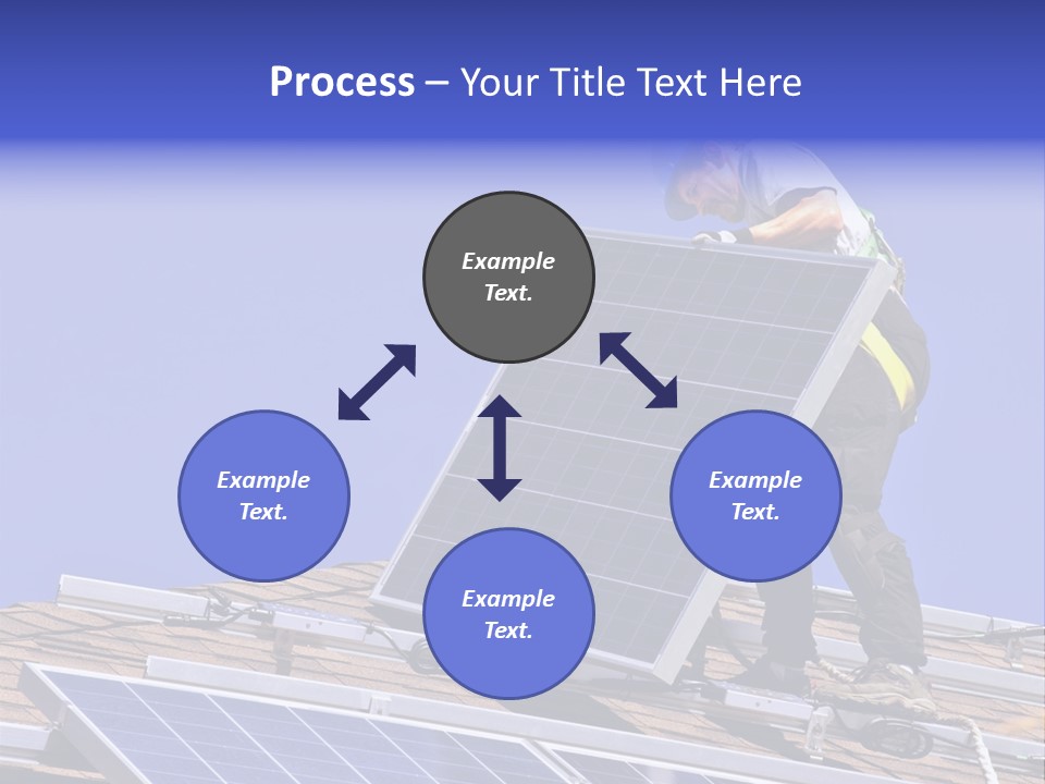 Green Cells Electricity PowerPoint Template