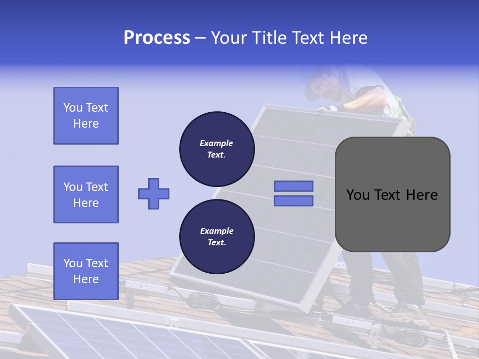 Green Cells Electricity PowerPoint Template