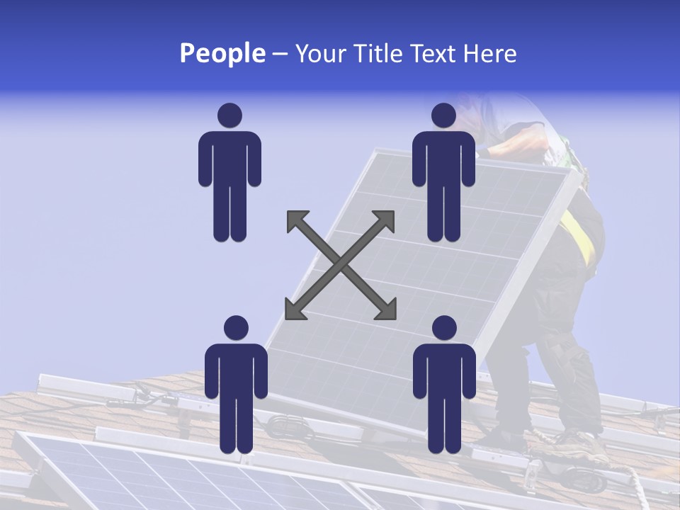 Green Cells Electricity PowerPoint Template