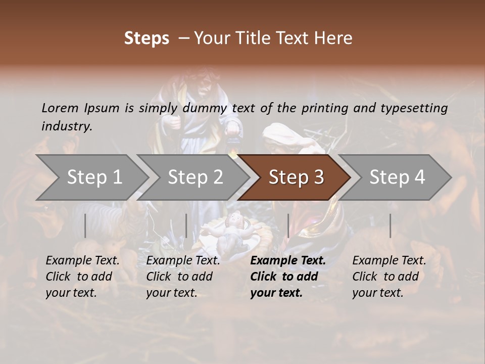 Scene Decorations Celebrate PowerPoint Template