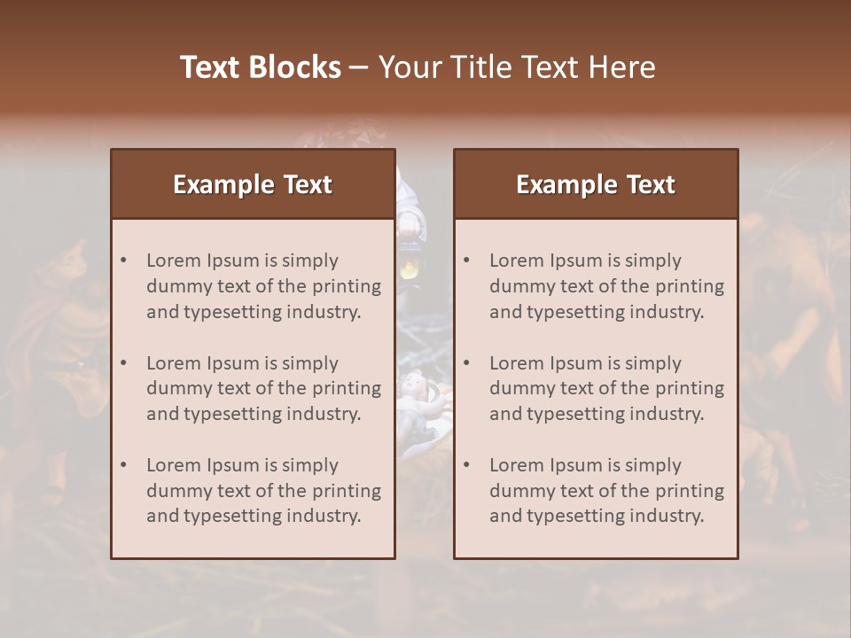 Scene Decorations Celebrate PowerPoint Template