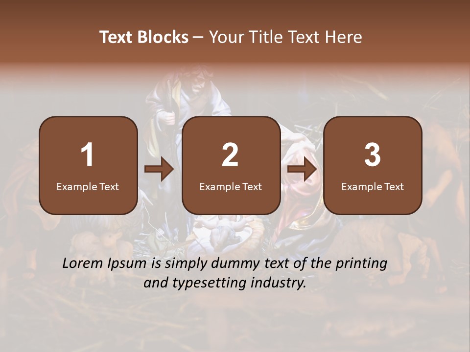 Scene Decorations Celebrate PowerPoint Template
