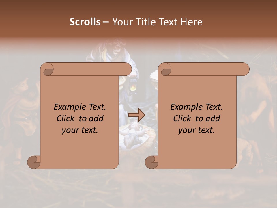 Scene Decorations Celebrate PowerPoint Template
