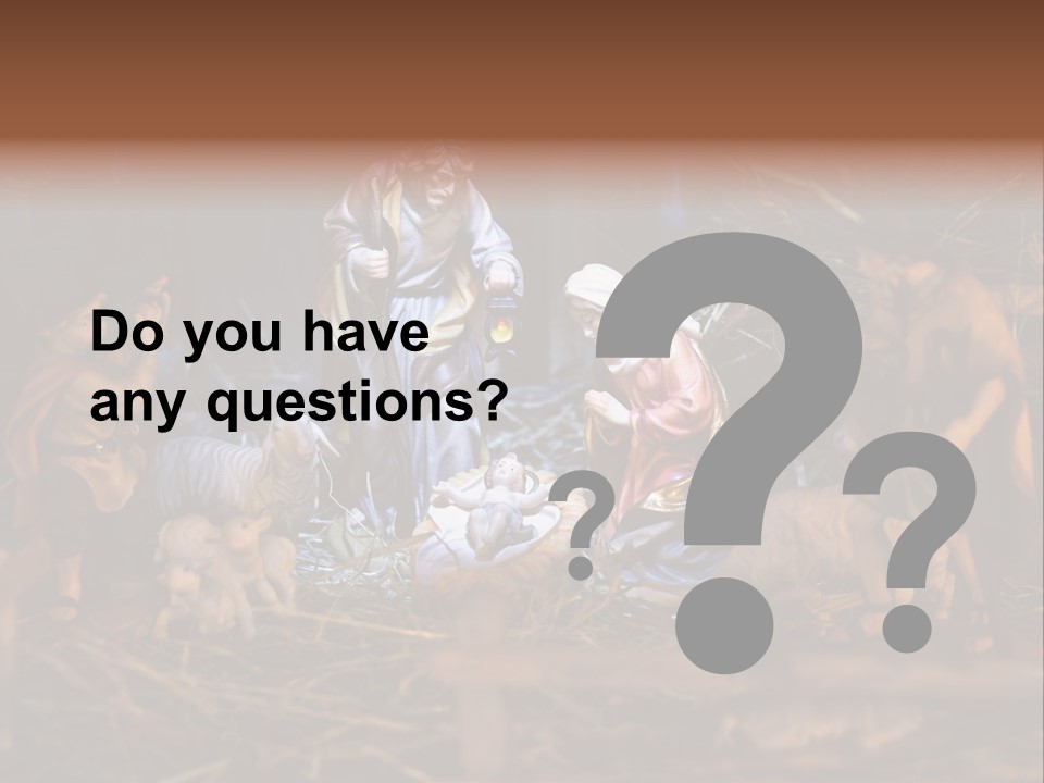 Scene Decorations Celebrate PowerPoint Template