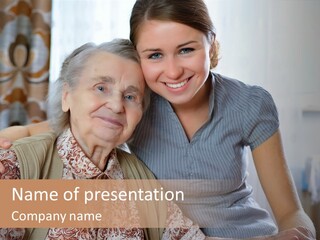 Help Lonely Years PowerPoint Template